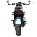 Portabolsa de aluminio con frontal ajustable de hypalon y enganche rápido + chasis derecho ducati scrambler (2023 en adelante)