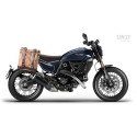 Alforja scram en lona 22l-30l + chasis derecho ducati scrambler (2023 en adelante)