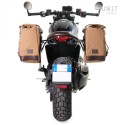 Alforja scram en lona 22l-30l + marco izquierdo ducati scrambler (2023 en adelante)