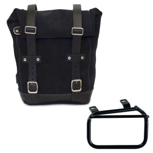 Bolsa de cuero 10l-14l + marco izquierdo ducati scrambler (2023 en adelante)