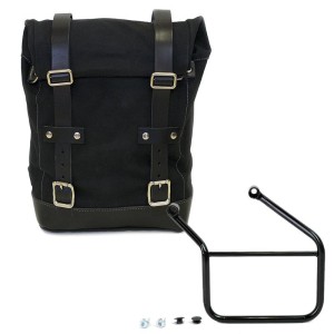 Bolsa de lona 10l-14l + honda cl marco izquierdo