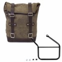 Bolsa de cuero 10l-14l + honda cl marco izquierdo