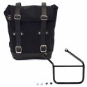 Bolsa de cuero 10l-14l + honda cl marco izquierdo
