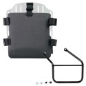 Portabolsa de aluminio con frontal ajustable de hypalon y enganche rápido + honda cl marco izquierdo