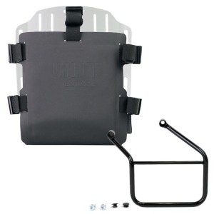 Portabolsa de aluminio con frontal ajustable de hypalon y enganche rápido + honda cl marco izquierdo