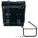 Alforja scram en lona 22l-30l + honda cl marco izquierdo