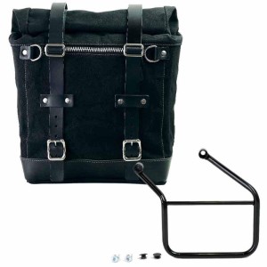 Alforja scram en lona 22l-30l + honda cl marco izquierdo