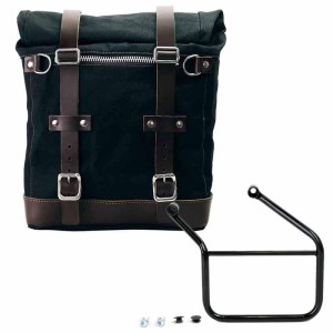 Alforja scram en lona 22l-30l + honda cl marco izquierdo
