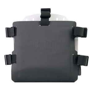 Portabolsas de aluminio con frontal hypalon regulable y enganche rápido + chasis izquierdo bmw r1300gs