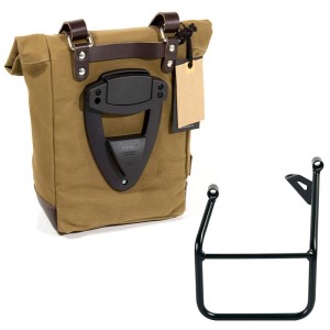 Bolsa de lona 10l-14l + bmw r1300gs marco izquierdo