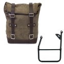 Bolsa de cuero 10l-14l + bmw r1300gs marco izquierdo