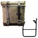 Bolso lateral scram en serraje 22l-30l + bmw r1300gs marco izquierdo