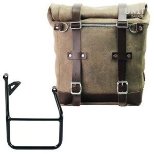 Bolso lateral scram en serraje 22l-30l + bmw r1300gs marco derecho