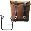 Bolso lateral scram en serraje 22l-30l + bmw r1300gs marco derecho