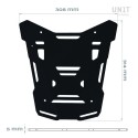 Placa topcase atlas para portaequipajes código 1215, kit bmw r120gs
