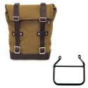 Bolsa lateral de lona 10l-14l + cuadro triumph speed 400 sx