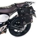 Bolsa lateral de lona 10l-14l + cuadro triumph speed 400 sx