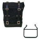 Bolsa lateral de lona 10l-14l + cuadro triumph speed 400 sx