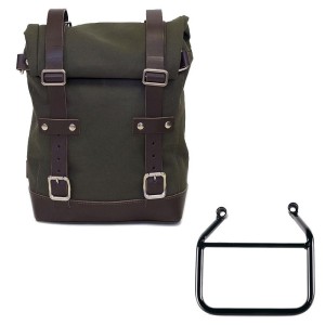 Bolsa lateral de lona 10l-14l + cuadro triumph speed 400 sx