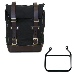 Bolsa lateral de lona 10l-14l + cuadro triumph speed 400 sx