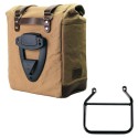 Bolsa lateral scram en canvas 22l-30l + cuadro triumph speed 400 sx