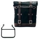 Bolsa lateral scram en canvas 22l-30l + cuadro triumph speed 400 dx (solo compatible con nuestro código de escape bajo: 4206low)