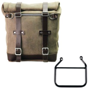 Bolsa lateral scram en serraje 22l-30l + cuadro triumph speed 400 sx