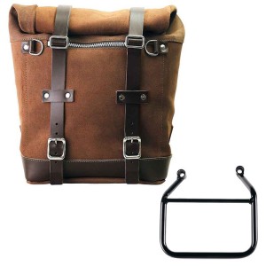 Bolsa lateral scram en serraje 22l-30l + cuadro triumph speed 400 sx