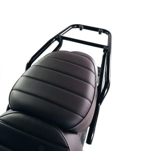 Portaequipajes trasero con asas de pasajero triumph speed 400 (color negro)