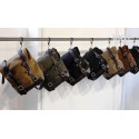 Bolsa lateral canvas 10l-14l + bmw r12 ninet chasis izquierdo
