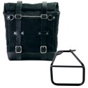 Bolsa lateral scram en canvas 22l-30l + bmw r12 ninet marco izquierdo