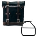 Bolsa lateral scram en canvas 22l-30l + bmw r12 ninet marco izquierdo