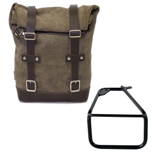 Bolsa lateral en serraje 10l-14l + bmw r12 ninet marco izquierdo