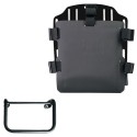 Portabolsa de aluminio con frontal ajustable de hypalon y enganche rápido + bmw r12 chasis derecho