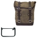 Bolsa de cuero 10l-14l + bmw r12 chasis derecho