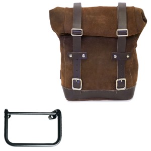 Bolsa de cuero 10l-14l + bmw r12 chasis derecho