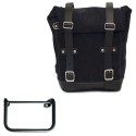 Bolsa de cuero 10l-14l + bmw r12 chasis derecho