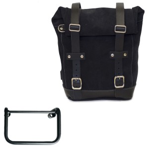 Bolsa de cuero 10l-14l + bmw r12 chasis derecho