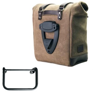 Bolso lateral scram en serraje 22l-30l + bmw r12 chasis derecho