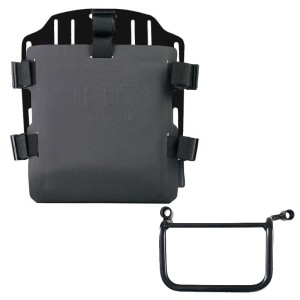 Portabolsa de aluminio con frontal ajustable de hypalon y enganche rápido + cuadro royal enfield himalayan 450 (2024 en adelante