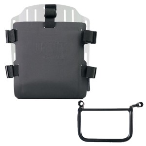Portabolsa de aluminio con frontal ajustable de hypalon y enganche rápido + cuadro royal enfield himalayan 450 (2024 en adelante