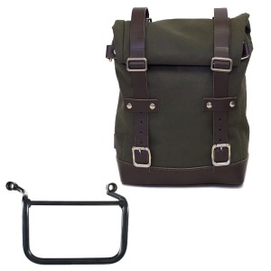 Bolsa de lona 10l-14l + royal enfield himalayan 450 (2024 en adelante) marco derecho