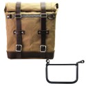 Alforja scram en lona 22l-30l + cuadro royal enfield himalayan 450 (2024 en adelante) izquierdo