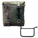 Alforja scram en lona 22l-30l + cuadro royal enfield himalayan 450 (2024 en adelante) izquierdo