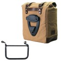 Alforja scram en lona 22l-30l + royal enfield himalayan 450 (2024 en adelante) marco derecho