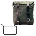 Alforja scram en lona 22l-30l + royal enfield himalayan 450 (2024 en adelante) marco derecho