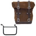 Bolsa de cuero 10l-14l + royal enfield himalayan 450 (2024 en adelante) marco derecho