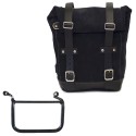Bolsa de cuero 10l-14l + royal enfield himalayan 450 (2024 en adelante) marco derecho