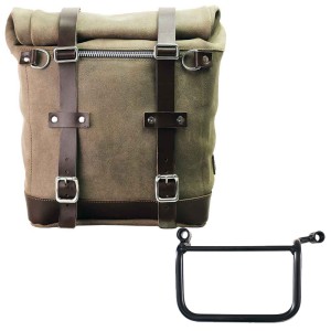 Bolso lateral scram en serraje 22l-30l + cuadro royal enfield himalayan 450 (2024 en adelante) izquierdo