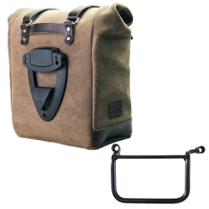 Bolso lateral scram en serraje 22l-30l + cuadro royal enfield himalayan 450 (2024 en adelante) izquierdo